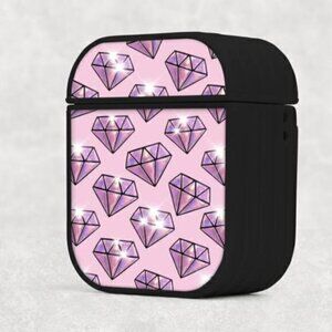 Pink Diamonds Airpod Case